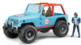Bruder Jeep Cross Country Racer Blue with Driver 02541 - Colorland Toys